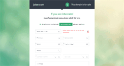 Desktop Screenshot of joise.com